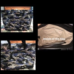 Blue Camo MK bag